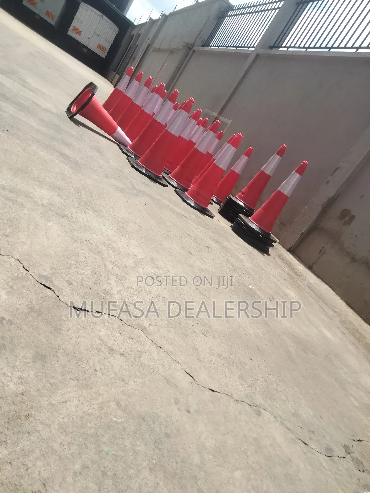 75cm Reflective Traffic Cones