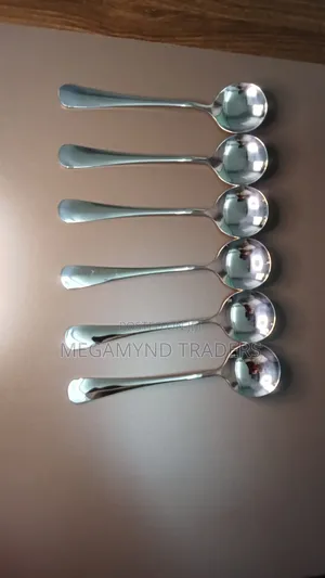 6pc Stainless Soup Spoon