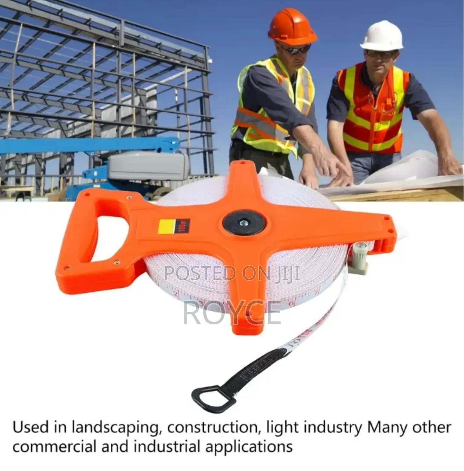 100m Fiberglass Measuring Tape