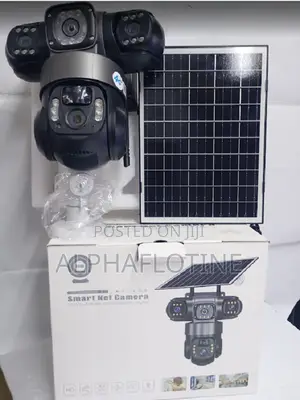Solar Powered CCTV Camera V380 Trippleview 4g Enabled