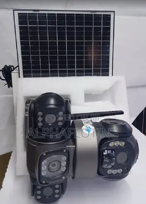 V380 Pro Hd 3 Screens 4g Solar Camera 4mp Security Surveillance