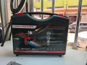 Multi-Function Car Jump Starter Power Bank With Led Lighting