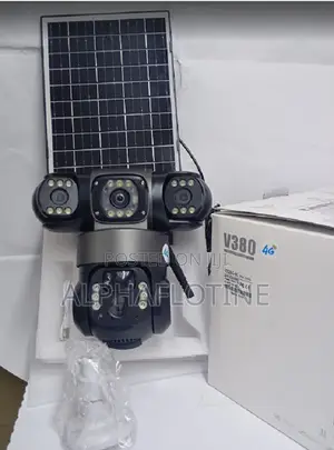 CCTV Camera ,Sim Card Slot,Memory Card Slot,355 Degrees Rotating-3lens