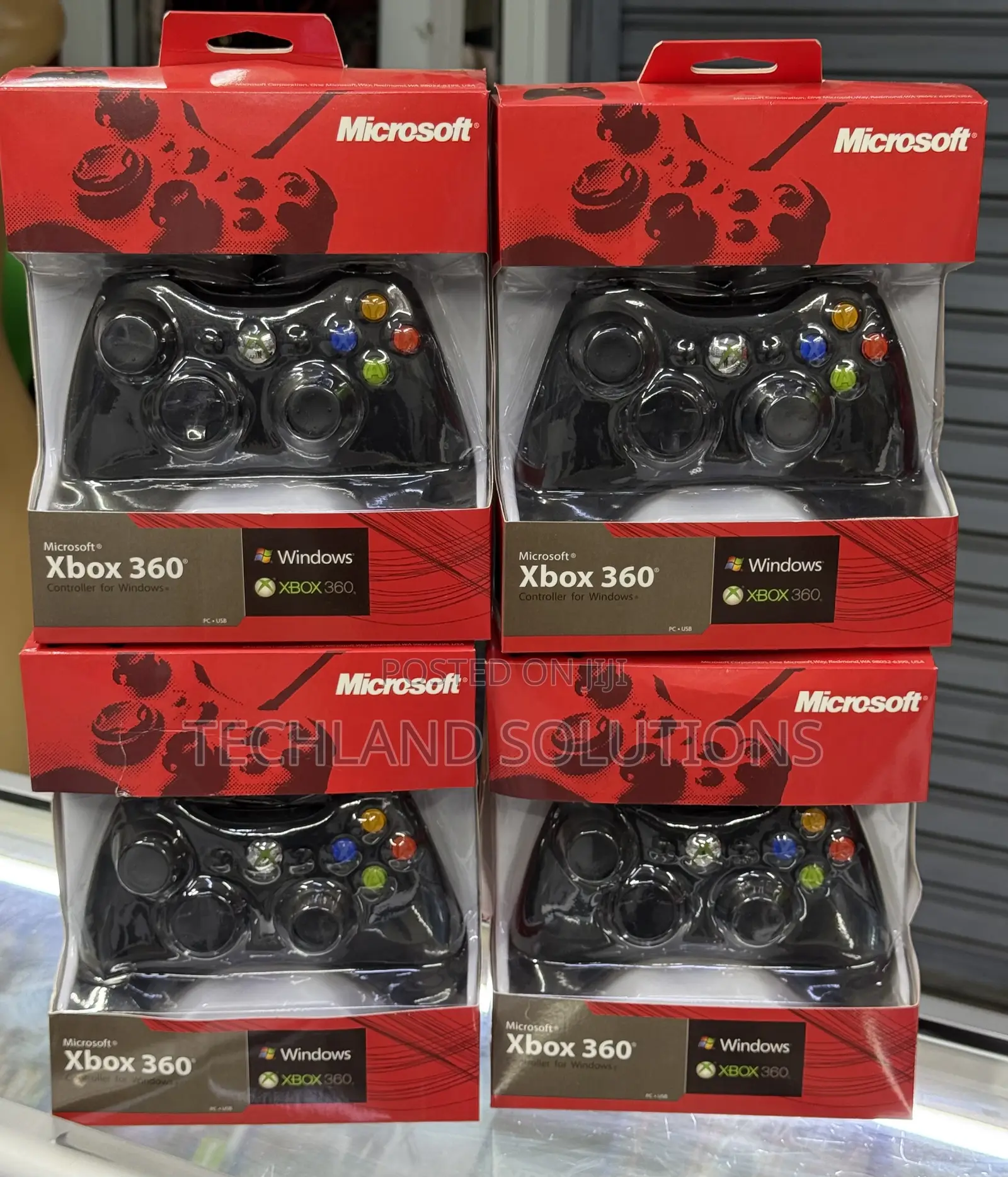 Unused Xbox 360 Wired Controllers