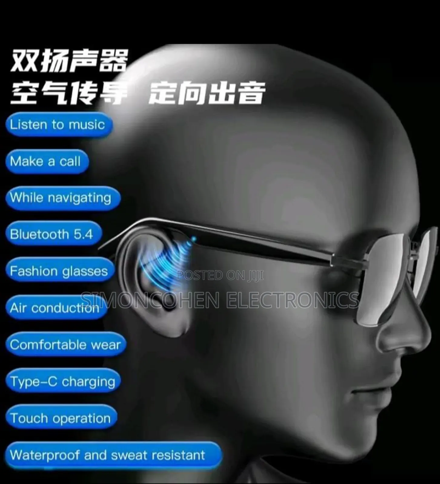 New Advanced Smart Glasses With Bluetooth