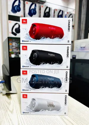 Original JBL Charge 5 Portable Speaker- Diffrent Colours Available.