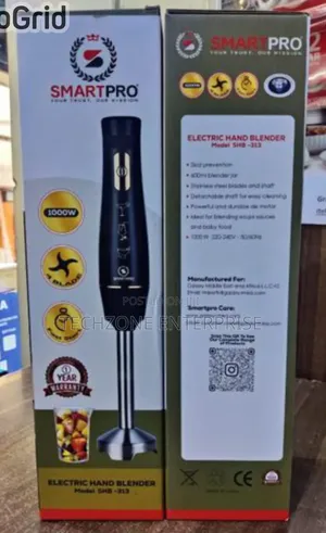 Smartpro Hand Blender With 1000 Watts 