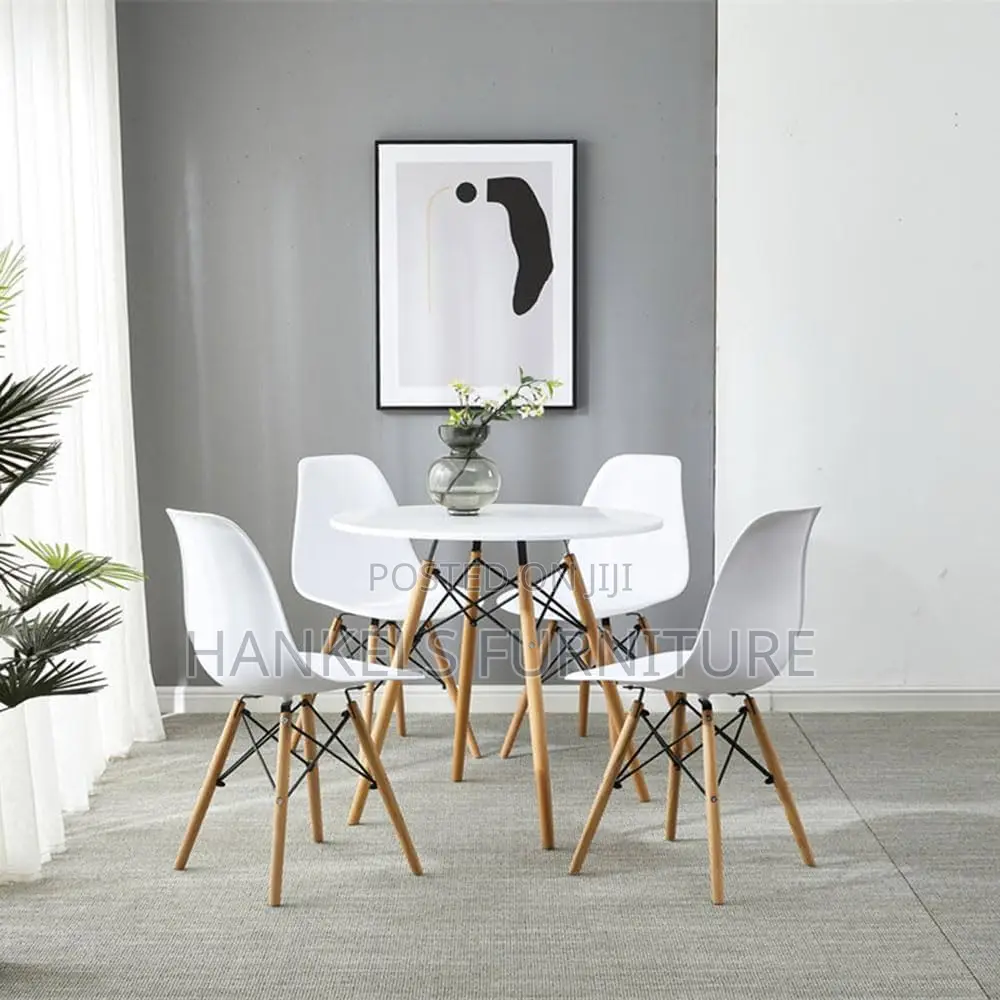 Ames Dining Table With 4pcs Chairs