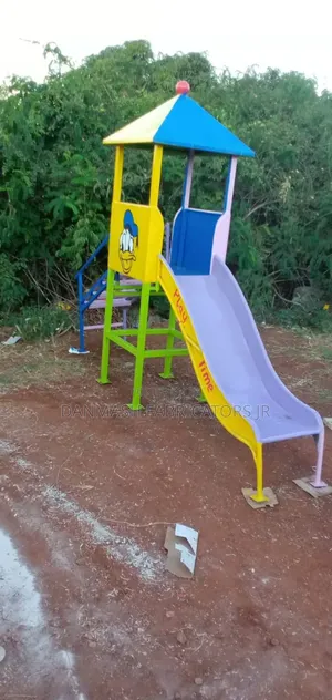 Kids Small Slide With Roof Shade