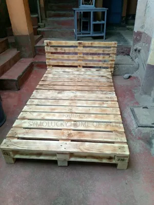 Pallet Bed 4*6 Raised Blazed