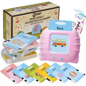 Learning Talking Flash Card Reader Device With English Cards