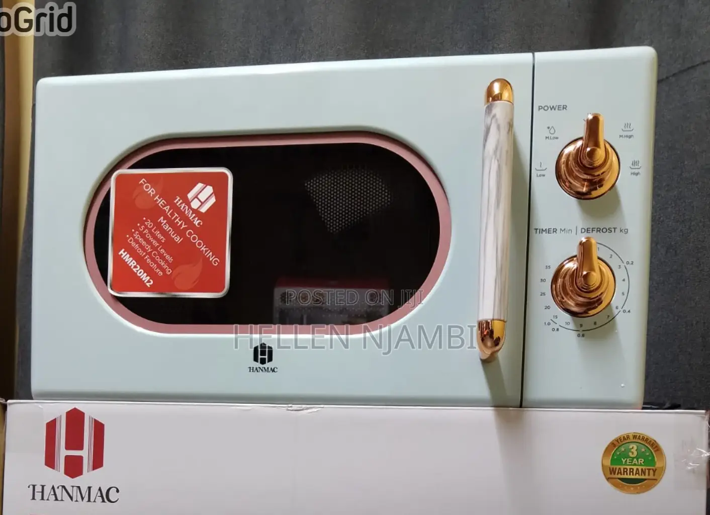 Hanmac Microwave Manual 20l With Defrost Function