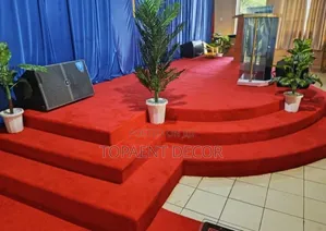 Vip Church Pulpit Supply and Fit Insulation Wall to Wall Carpets