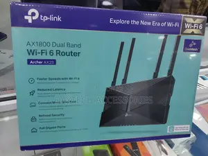 Tp-Link Ax1800 Wifi 6 Smart Wifi Router (Archer Ax23) - Dual Band.