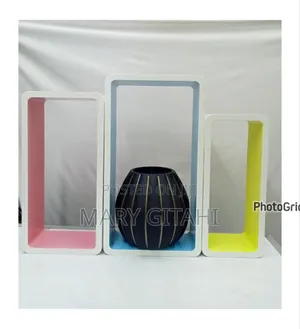 3pcs Plastic Wood Floating Shelves * at 