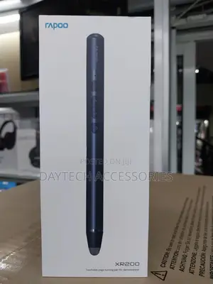 Rapoo Wireless Laser Presenter Page Turining Pen Xr200 – Black