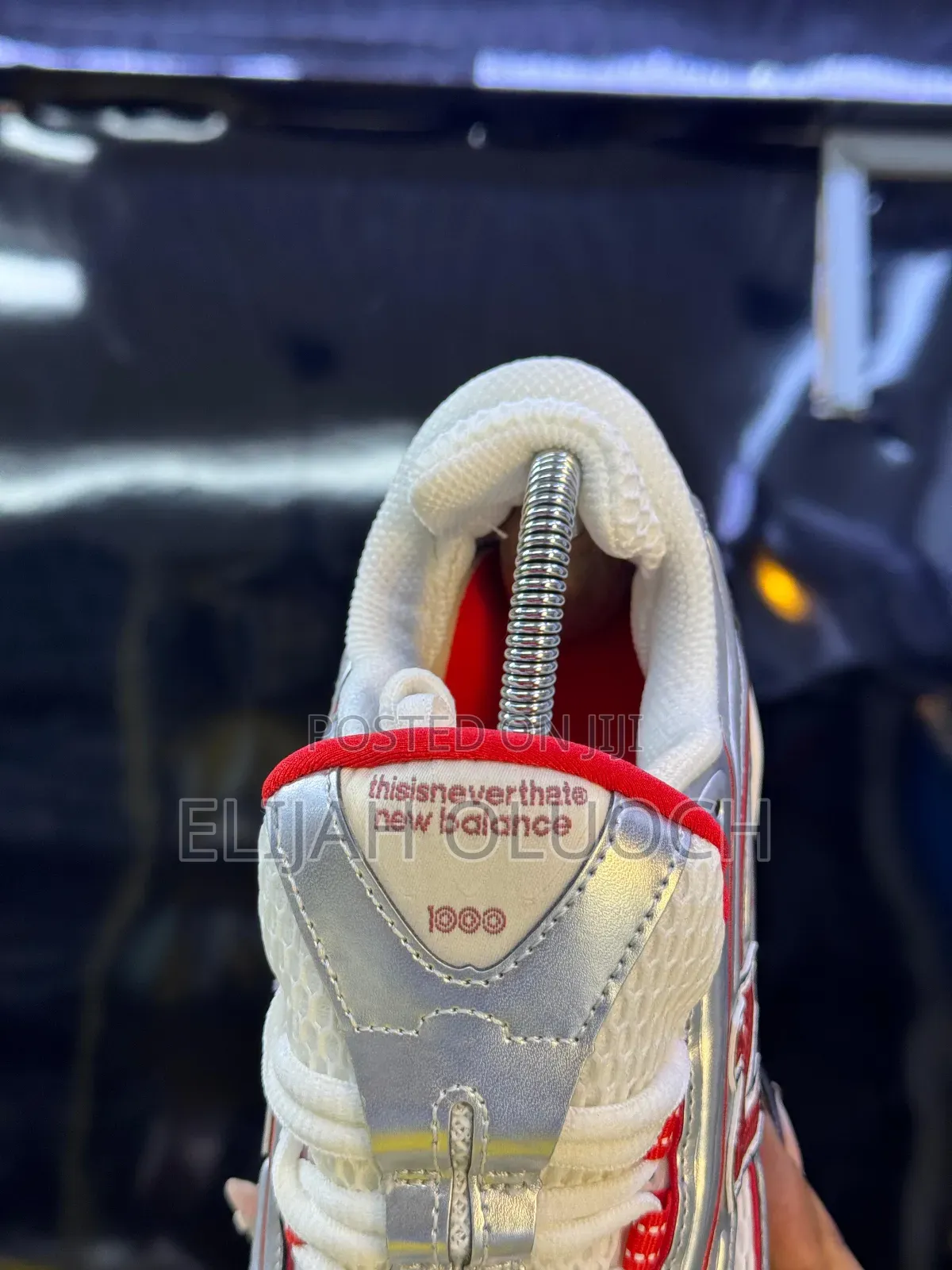 New Balance 1000 Thisisneverthat “Metallic Silver Red”