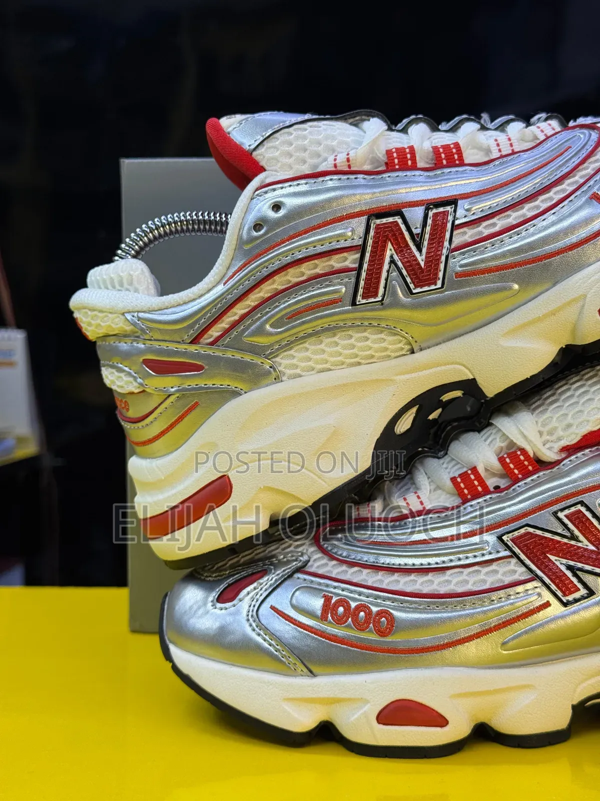 New Balance 1000 Thisisneverthat “Metallic Silver Red”