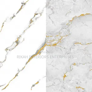 White and Gold Marble Contact Papers
