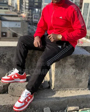 Quality Polyester Cotton 2 Piece Casual Adidas Unisex Trucksuit