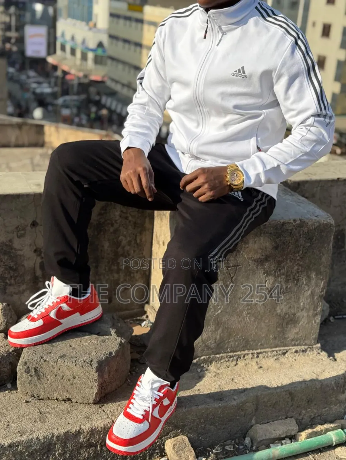 Quality Polyester Cotton 2 Piece Casual Adidas Unisex Trucksuit