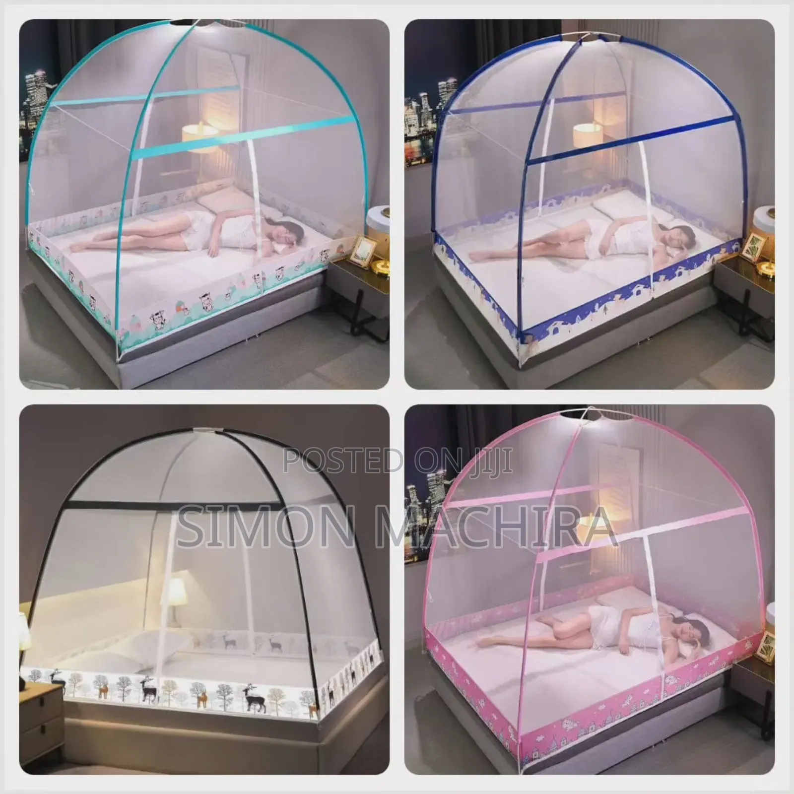 Foldable Musquito Net Dome Shaped