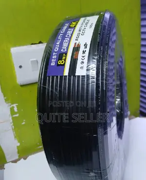 Rg59 Cable With Power 100m Generic - Rg-59 Coaxial Cable