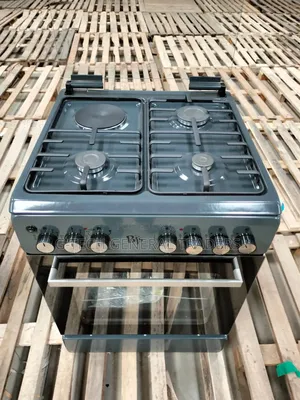 BJS Elegance Grey 60*60 3gas+1hotplate Cooker