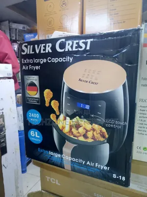 Glass Oven 6l Silvercrest Air Fryer S-18 With 2400 Watts 