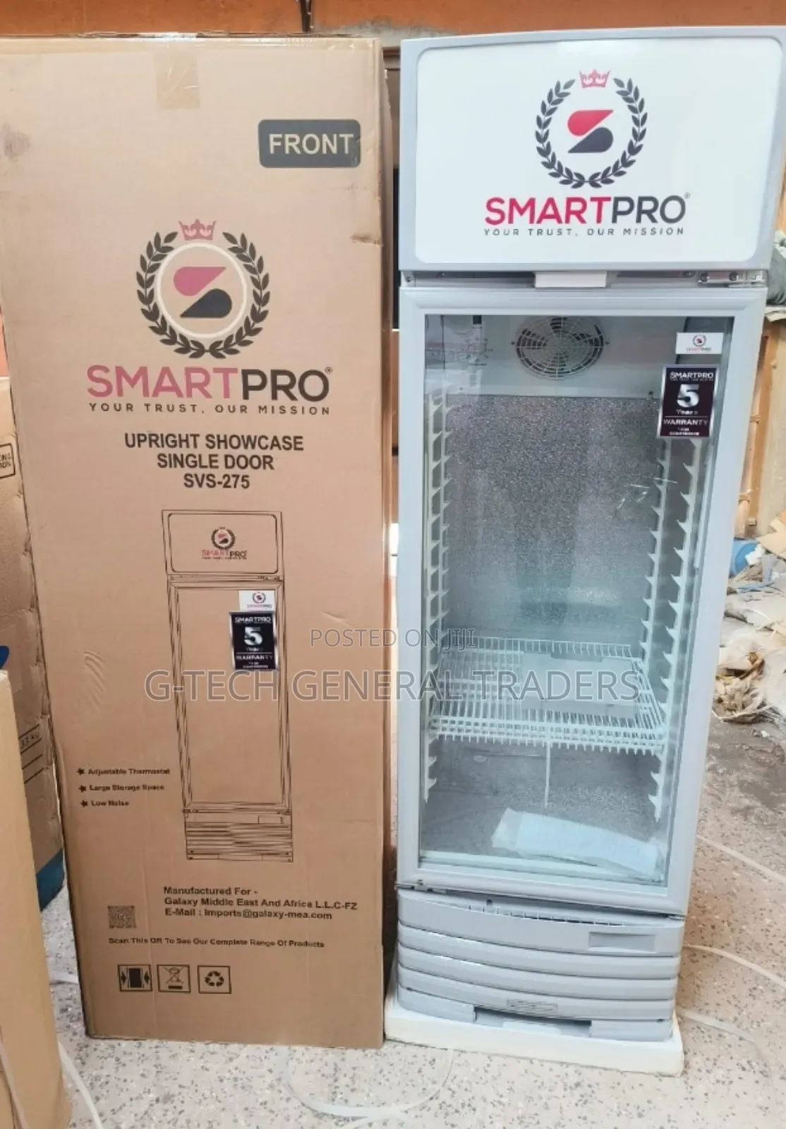 Smartpro Upright Showcase 209l Svs-275