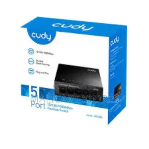 Cudy Gs105 Cudy 5-Port Gigabit Metal Switch 8 Rj45 Ports