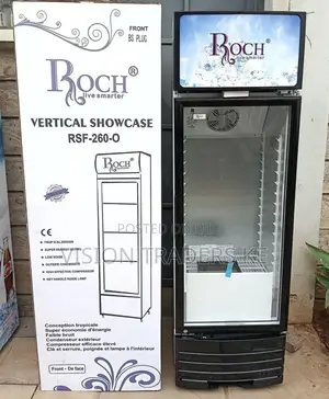 209 Litres Roch Vertical Showcase Model RSF-260-O Refrigerator