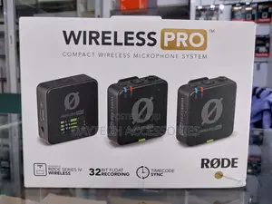 Rode Wireless Pro 2-Person Clip-on Wireless Microphone System