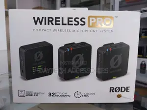 Rode Wireless Pro Compact Dual Wireless Microphone System Rechargeable