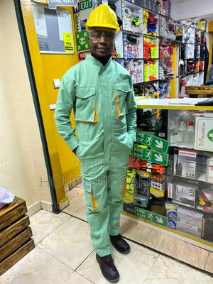 Multicoloured Unique Green Overall