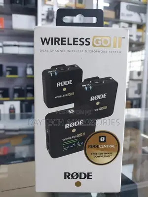Rode Wireless Go Ii Dual-Channel Wireless Microphone System - Black