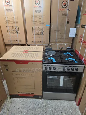 Von 3gas+1hotplate 60*60 Oven Cooker