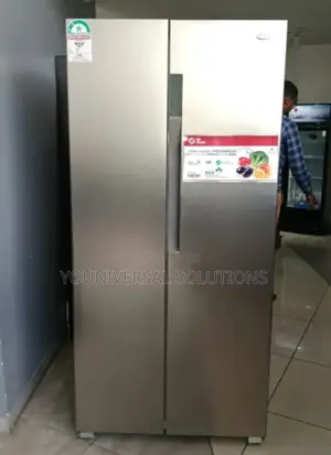 430 Litres Tlac Side by Side Nofrost Grey Refrigerator