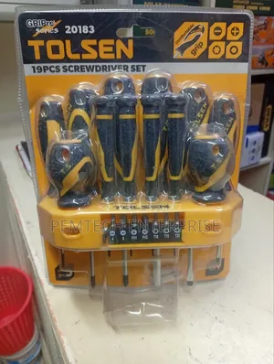 Tolsen 19-Piece Screwdriver Set, Model Number 20183