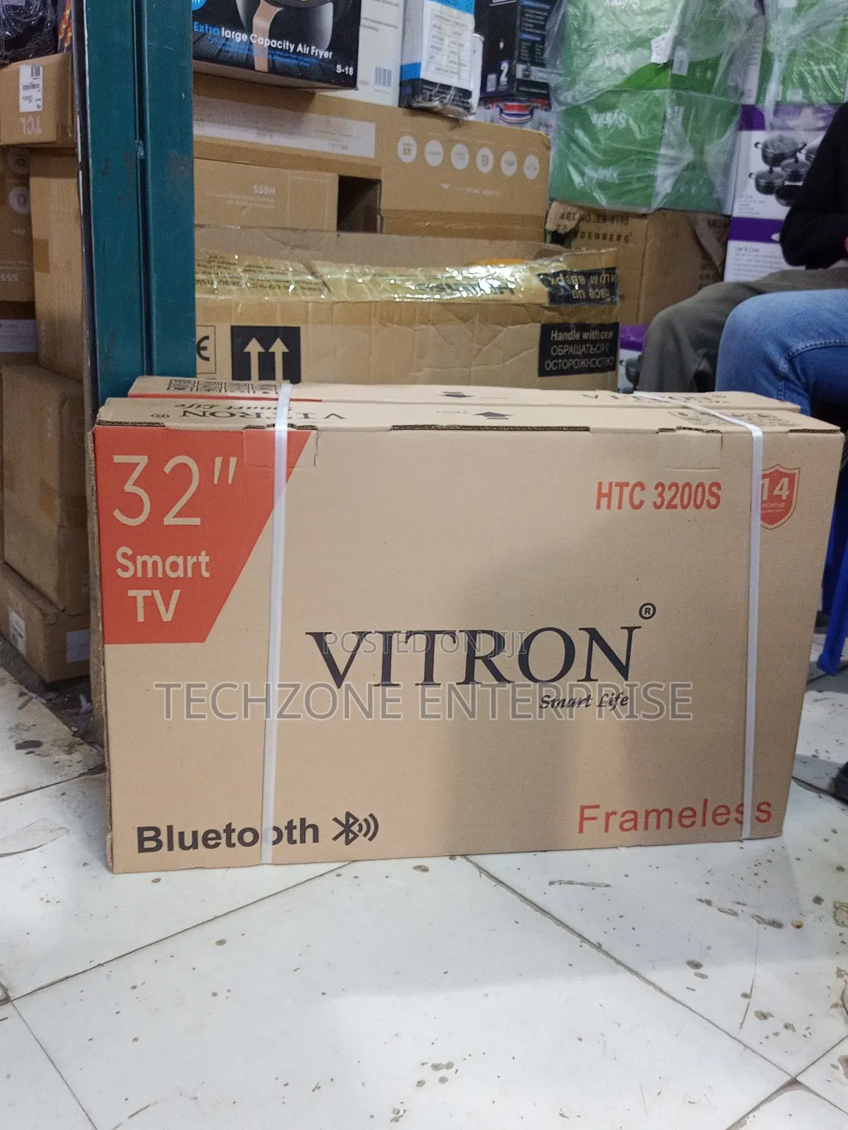 Vitron 32′′ Inch Frameless Smart Android TVS Multiple Connectivity,