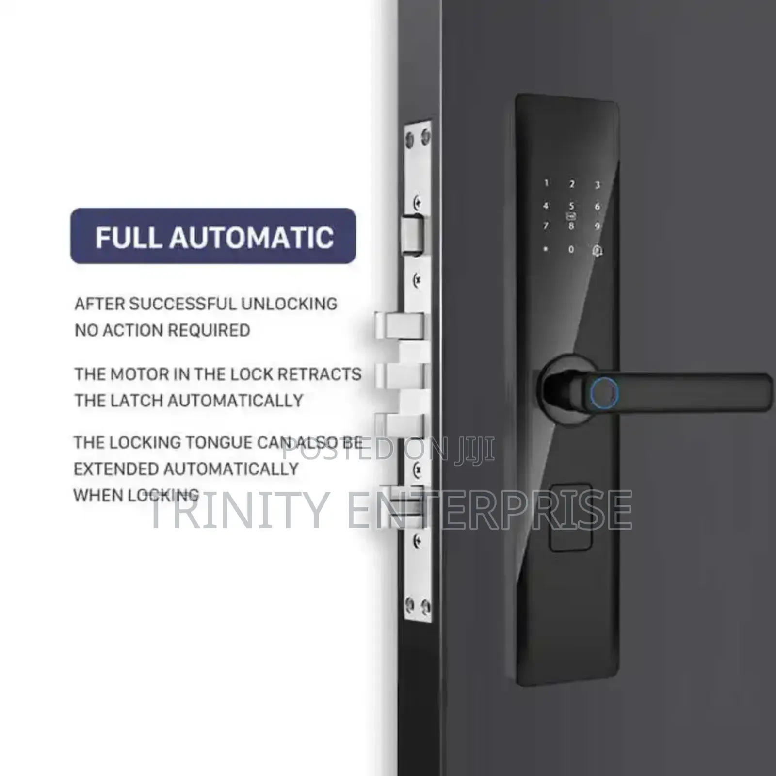 Smart Lock Fingerprints Password Card Unlock App Control