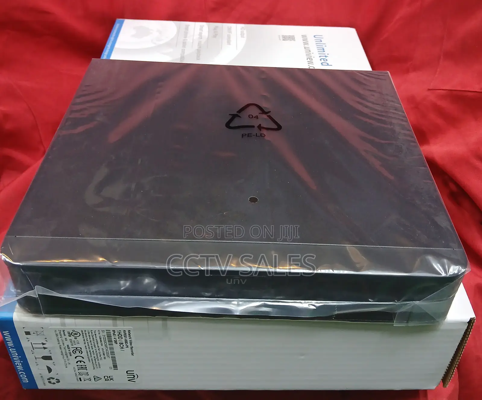 Plug and Play Uniview 8 Channel Network Video Recorder