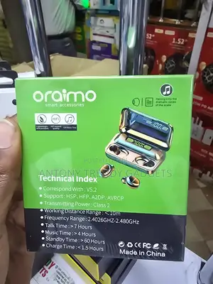 Lightweight Oraimo Air F9 Pro+ Wireless Headset With Hd Audio