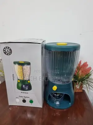 Rotating 3 Partition Cereal Dispenser