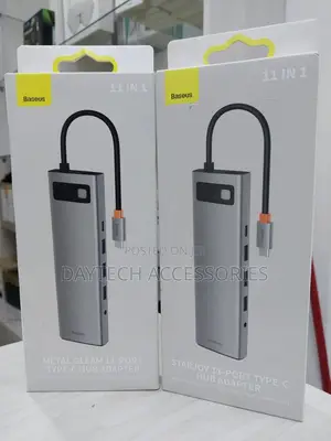 Baseus Metal Gleam 11-in-1 Multifunctional Type-C Hub Docking Station