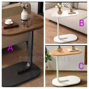 C - Shaped Side Stool/Table