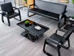 Five Seater Reception Sofa Set