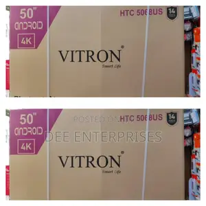 Vitron 50" Smart Android Tv