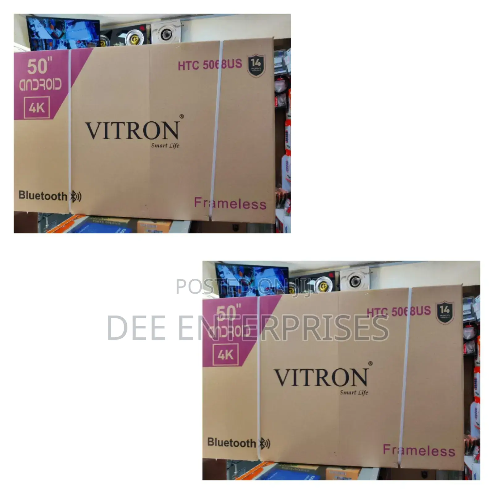 Vitron 50" Smart Android Tv