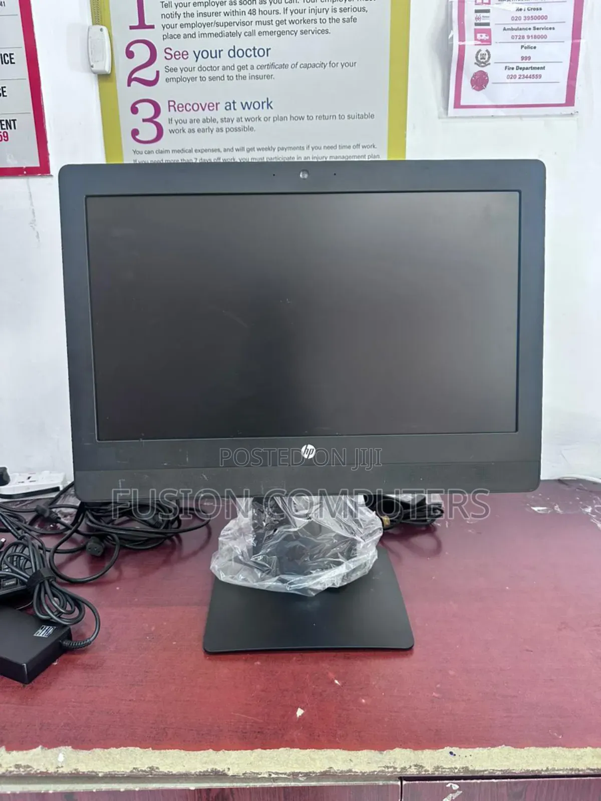 Desktop Computer HP ProOne 400 8GB Intel Core I5 HDD 500GB